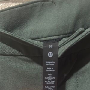 lululemon athletica Men's Green pants